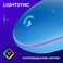 Logitech G203 Wired Gaming Mouse, 8,000 DPI, Rainbow Optical Effect LIGHTSYNC RGB, 6 Programmable Buttons, On-Board Memory, Screen Mapping, PC/Mac Computer and Laptop Compatible - Blue
