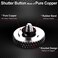 AJART Camera Shutter Button (2 Pack/Silver) Upscale and Delicate Soft Shutter Release Button