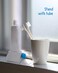 MoHern Toothpaste Squeezer, 6 Pcs Toothpaste Tube Squeezers, Multi-Purpose Toothpaste Dispenser, Rolling Toothpaste Holder Stand