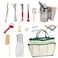 BeeCastle 14 Pcs Beekeeping Tools Starter Kit, Bee Keeping Supplies-All Bee Hive Tools Kit with Organizer Tote and Beekeeping Gloves for Beginners and pro Beekeepers