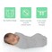 SwaddleMe by Ingenuity Pod - Size Small/Medium, 0-3 Months, 2-Pack (Dino Jam)