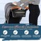 Itzy Ritzy Adjustable Stroller Caddy - Organizer Featuring Two Built-In Pockets, Front Zippered Pocket & Straps To Fit Nearly Any Stroller, Black with Gold Hardware