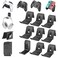 OIVO Controller Wall Mount Holder for PS3/PS4/PS5/Xbox 360/Xbox One/S/X/Elite/Series S/Series X Controller, Pro Controller, Upgraded Adjustable Wall Mount for Video Game Controller&Headphones-8 Pack