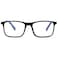 OPULIZE INK Reading Glasses - 2 Packs - Large Rectangular Frame - Spring Hinges - Scratch Resistant,2 Pack - Black, 1 X