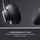 Logitech Zone Wired Noise Cancelling Headset, USB-C with USB-A Adapter - Graphite,Black