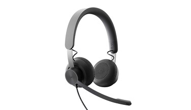 Logitech Zone Wired Noise Cancelling Headset, USB-C with USB-A Adapter - Graphite,Black