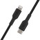 Belkin LightningUSBC Cable 2m braided mfi cert. black