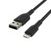 Belkin Cable Braided A to Lightning 1M BLK