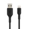 Belkin Cable Braided A to Lightning 1M BLK