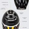 Limitless Innovations TikiTunes Portable Bluetooth Wireless Speaker (Bundle) with Adjustable 40” Pole and Ground Stake - Black