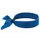 Ergodyne - 12399 Chill-Its 6702 Cooling Bandana, Evaporative Polymer Embedded Material for Cooling Relief Solid Blue