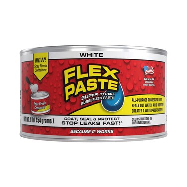 Flex Paste Flex Seal Paste 1 lb Jar (White)