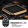 ASHUTB [Upgraded] Bluetooth 5.0 Remote Shutter for iPhone & Android Camera Wireless Remote Control Selfie Button for iPad iPod Tablet, HD Selfie Clicker for Photos & Videos (Black)