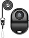 ASHUTB [Upgraded] Bluetooth 5.0 Remote Shutter for iPhone & Android Camera Wireless Remote Control Selfie Button for iPad iPod Tablet, HD Selfie Clicker for Photos & Videos (Black)