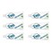 Tom's of Maine Travel Size Anticavity Fresh Mint Toothpaste, 3 oz. 6-Pack (Packaging May Vary)