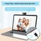 ToLuLu 1080P Webcam with Microphone, HD Webcam Web Camera with Tripod Stand, Widescreen USB Computer Camera, Streaming Mic Webcam for Online Calling/Conferencing, Zoom/Skype/Facetime/YouTube, Laptop/D