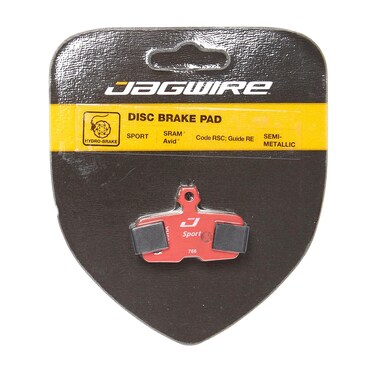 Jagwire - SRAM Disc Brake Pads   Sport Semi-Metallic, Pro Extreme Sintered, Sport Organic Options   SRAM Code RSC, Code R, Code (2011-2016)