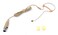 J&P Beige Single Headset Mic for AKG/Samson Wireless Systems w/Mini XLR 3Pin