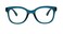 Peepers by PeeperSpecs Women's Brocade Square Blue Light Blocking Reading Glasses