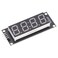 Hyuduo 4-Digit 7-Segment LED Display Clock Module with TM1637 IC Compatible with Raspberry Pi Arduino (Blue LEDs)