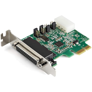 StarTech PCI Express serielle Schnittstellenkarte (4 Ports, 16950 UART, Low Profile, 256-Byte-FIFO-Cache)