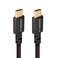 AudioQuest Cinnamon (1.5m) Black/Red USB 2.0 C>C