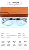 LEE BOYA Progressive Multifocus Reading Glasses Women Men Blue Light Blocking