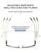 LEE BOYA Progressive Multifocus Reading Glasses Women Men Blue Light Blocking