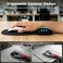 EooCoo Mouse Pad with Wrist Support, Ergonomic Memory Foam, Non-Slip Base