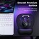 EooCoo Mouse Pad with Wrist Support, Ergonomic Memory Foam, Non-Slip Base