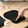 EooCoo Mouse Pad with Wrist Support, Ergonomic Memory Foam, Non-Slip Base
