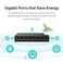 TP-Link Litewave 8 Port Gigabit Ethernet Switch   Desktop Ethernet Splitter   Plastic Case   Unshielded Network Switch   Plug & Play   Fanless Quiet   Unmanaged (LS1008G)