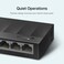 TP-Link Litewave 8 Port Gigabit Ethernet Switch   Desktop Ethernet Splitter   Plastic Case   Unshielded Network Switch   Plug & Play   Fanless Quiet   Unmanaged (LS1008G)