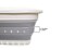 SAMMART 41L Collapsible 3 Handled Plastic Laundry Basket - Foldable Pop Up Storage Container/Organizer - Portable Basket - Space Saving Hamper/Basket (3 handled rectangular, Grey/Dark Grey)