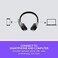 Logitech Zone Wireless Certified for Microsoft Teams Bluetooth Headset, Graphite