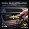 KIMISS Car Stereo Harness Radio Adapter Stereo Harness Cable ISO Plug Fits for E36 E46 E39