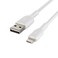 Belkin iPhone Cable (3M) Braided USB to Lightning Cable &ndash; White