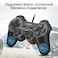 Cipon Wired Controller Compatible with PS-2 Console, Black Remote Controllers Gamepad with 71 IN Cable