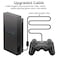 Cipon Wired Controller Compatible with PS-2 Console, Black Remote Controllers Gamepad with 71 IN Cable