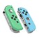 eXtremeRate Joycon Shell & Buttons, Matte DIY Replacement Case Grips Skin Case & Buttons Conversion Set for Nintendo Switch/Switch OLED Joycon Controller, Mint Green & Sky Blue [NO Joy Con]