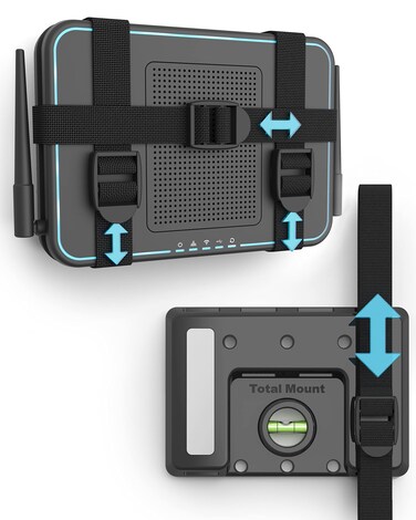 TotalMount Universal Mount for Electronics (Professional ââ‚¬â€œ Black)