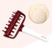 AooBaBa 2 Pieces Pizza Dough Roller and Docker Set Pastry Pizza Pie Roller Rolling Pins and Time-Saver Pizza Dough Docker
