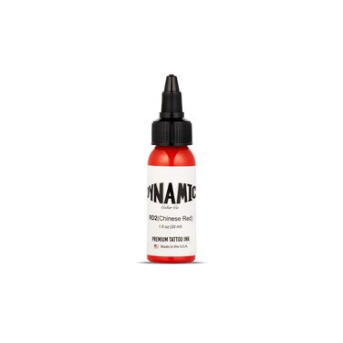 Dynamic Tattoo Inks (1 oz, Chinese Red)