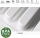 OCPO Kitchen 3D Rectangular Silicone Mousse Cake Mold, 8 Cavities