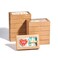RomanticBaking 50 Pack Auto-Popup Cookies Boxes 7" x 4 3/8" x 1 1/2"Pastry Boxes Macaron Boxes Hot Chocolate Bombs Boxes Donut Boxes Brownies,Cakesicle Boxes