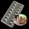 GRAINRAIN Polycarbonate Chocolate Mold DIY Candy Mould Clear Hard Plastic Bakeware Pastry Tools Drip