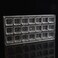 GRAINRAIN Polycarbonate Chocolate Mold DIY Candy Mould Clear Hard Plastic Bakeware Pastry Tools Square Plum