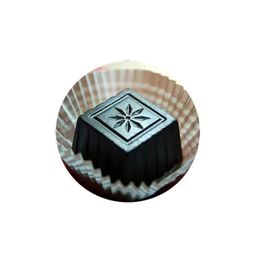 GRAINRAIN Polycarbonate Chocolate Mold DIY Candy Mould Clear Hard Plastic Bakeware Pastry Tools Square Plum