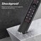 Oyrlize Remote Case Compatible for NVIDIA Shield Android TV Pro/4K HDR Remote Controller,Protective Case Covers for NVIDIA Shield Remote Control,Anti Slip Shockproof Silicone Cover Sleeve Skin -Black