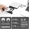 ROOFULL External CD/DVD Drive for Mac Laptop USB 3.0 & USB-C